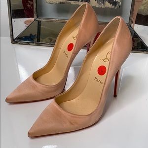 ❇️ Christian Louboutin So Kate Satin Pumps